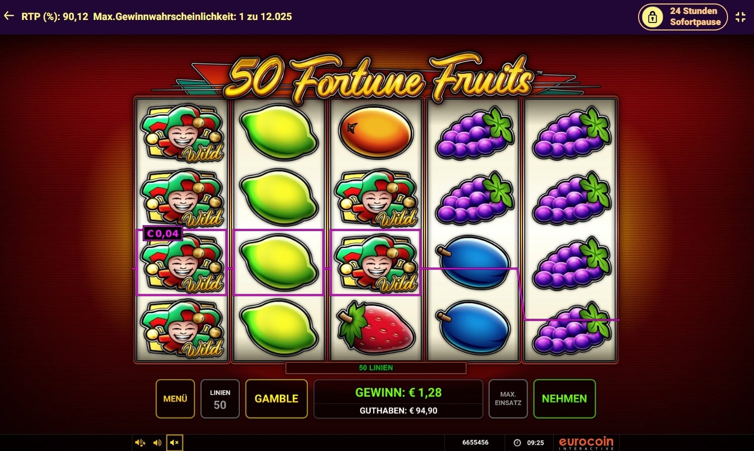 50 fortune fruits bild4