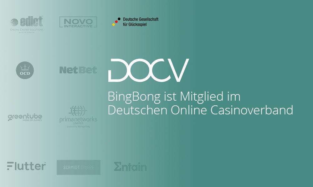 BingBong ist Mitglied im Deutschen Online Casinoverband
