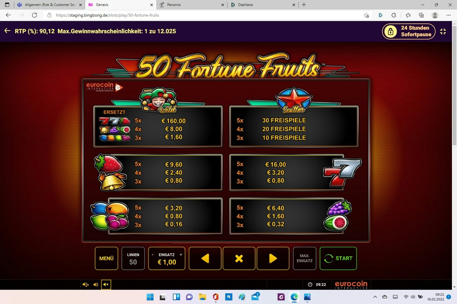 50 fortune fruits bild2