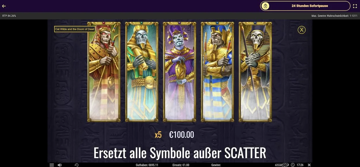 cat-wilde-and-the-doom-of-dead-gewinntabelle