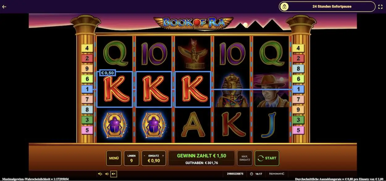 book-of-ra-gewinn