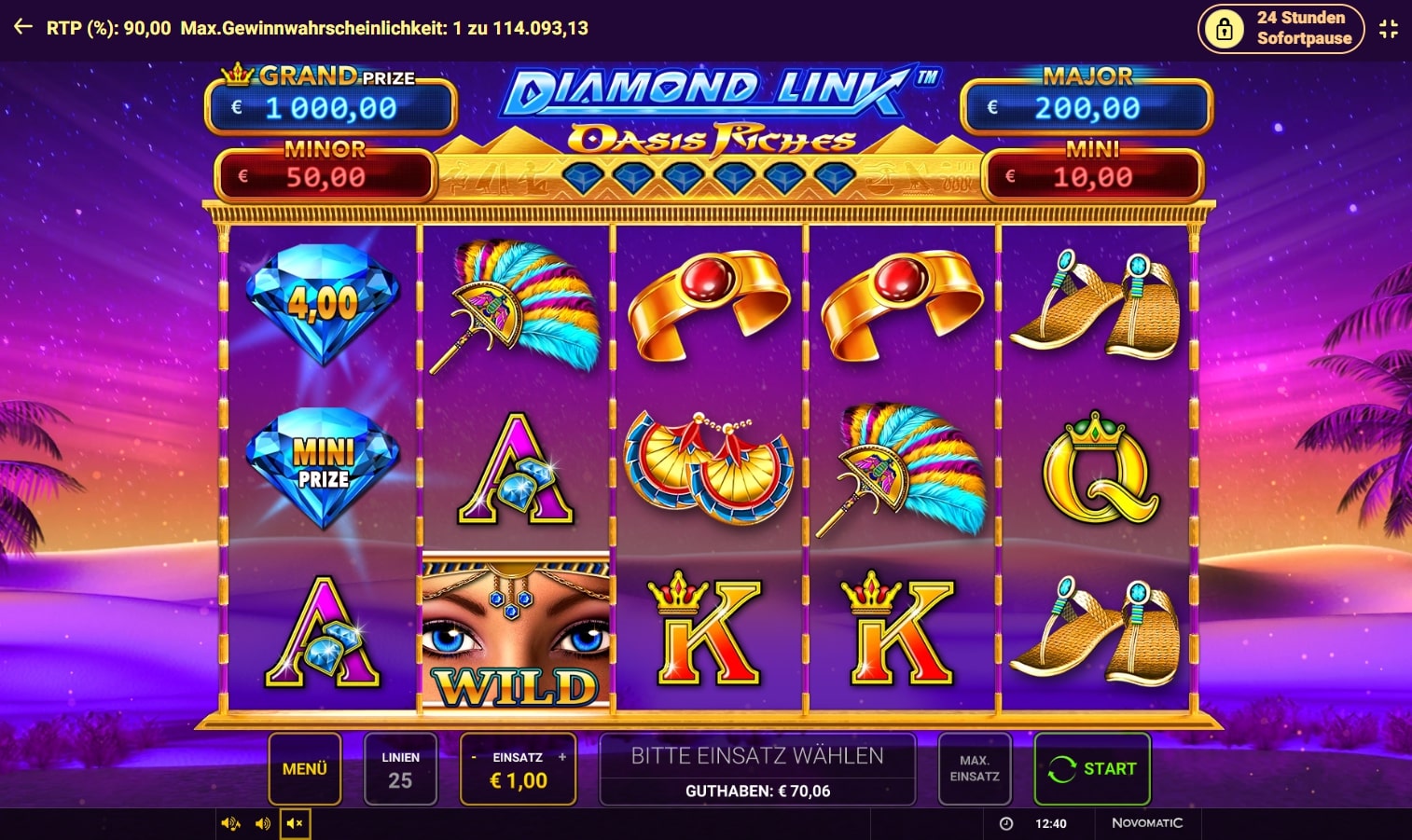 diamond link oasis riches bild1