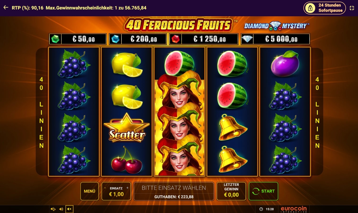 40 ferocious fruits bbo bild1