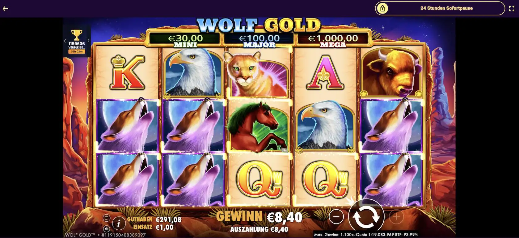 wolf-gold-casino-gewinn