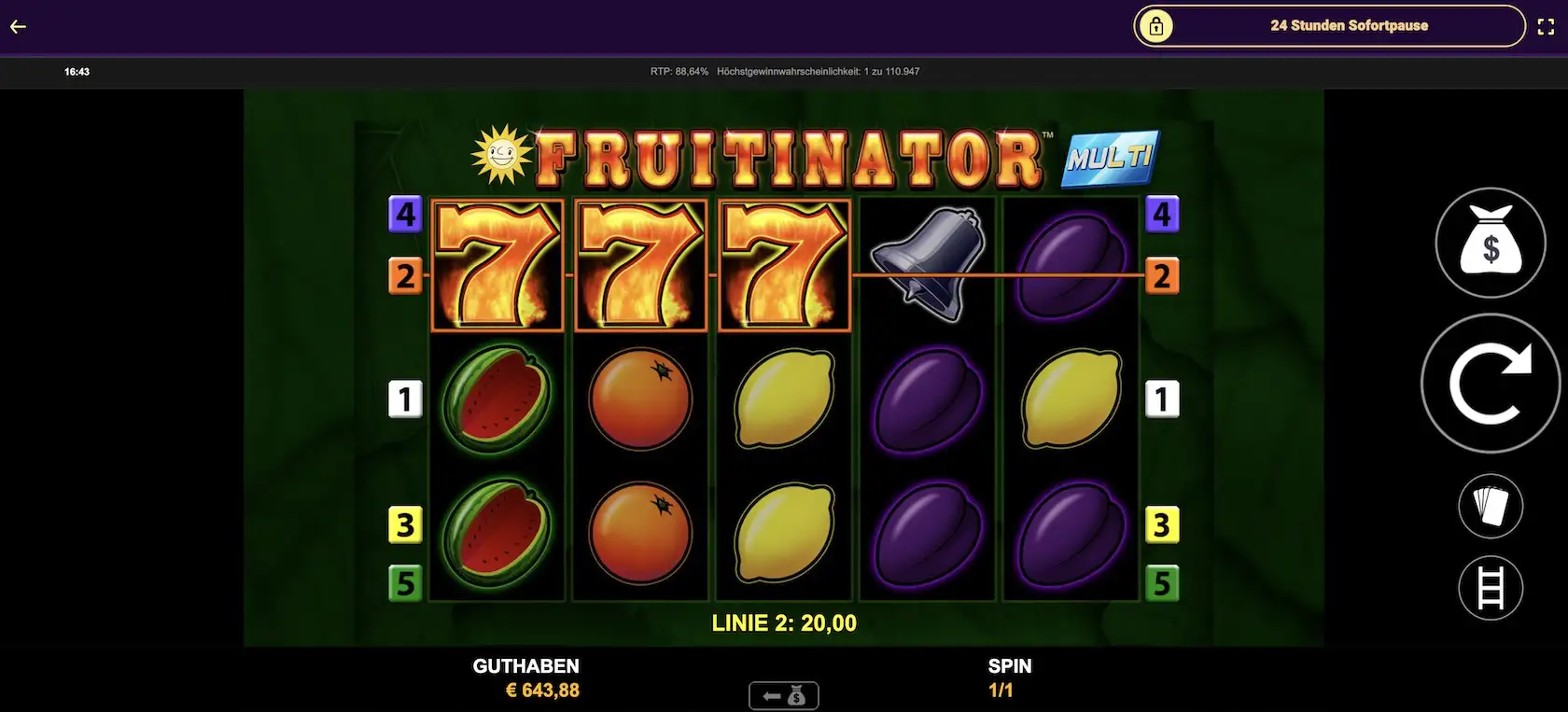 fruitinator-multi-echtgeld-gewinn
