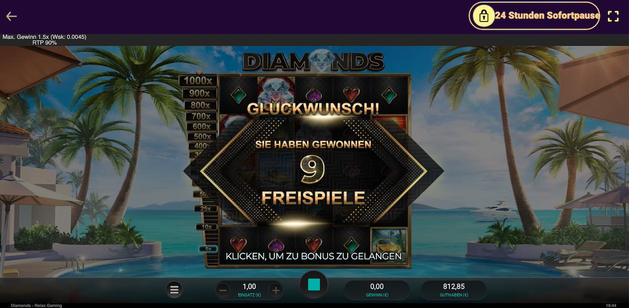 diamonds-spielautomat-freispiele