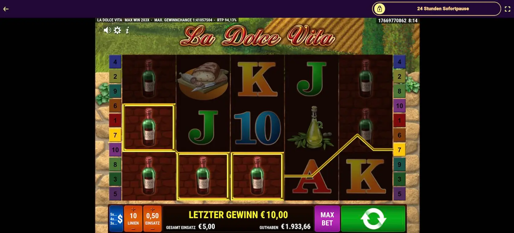 la-dolce-vita-gewinn-online-casino
