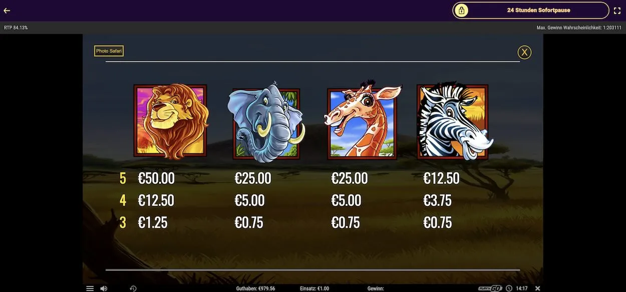 photo-safari-gewinntabelle