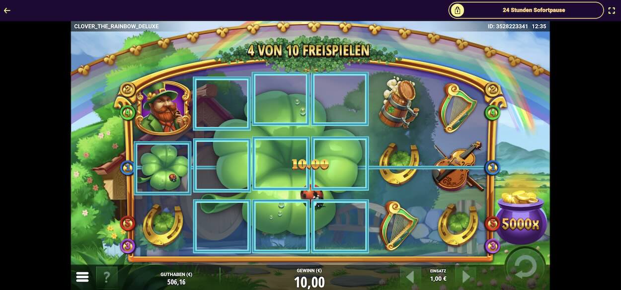 clover-the-rainbow-6-deluxe-spielen-gewinn