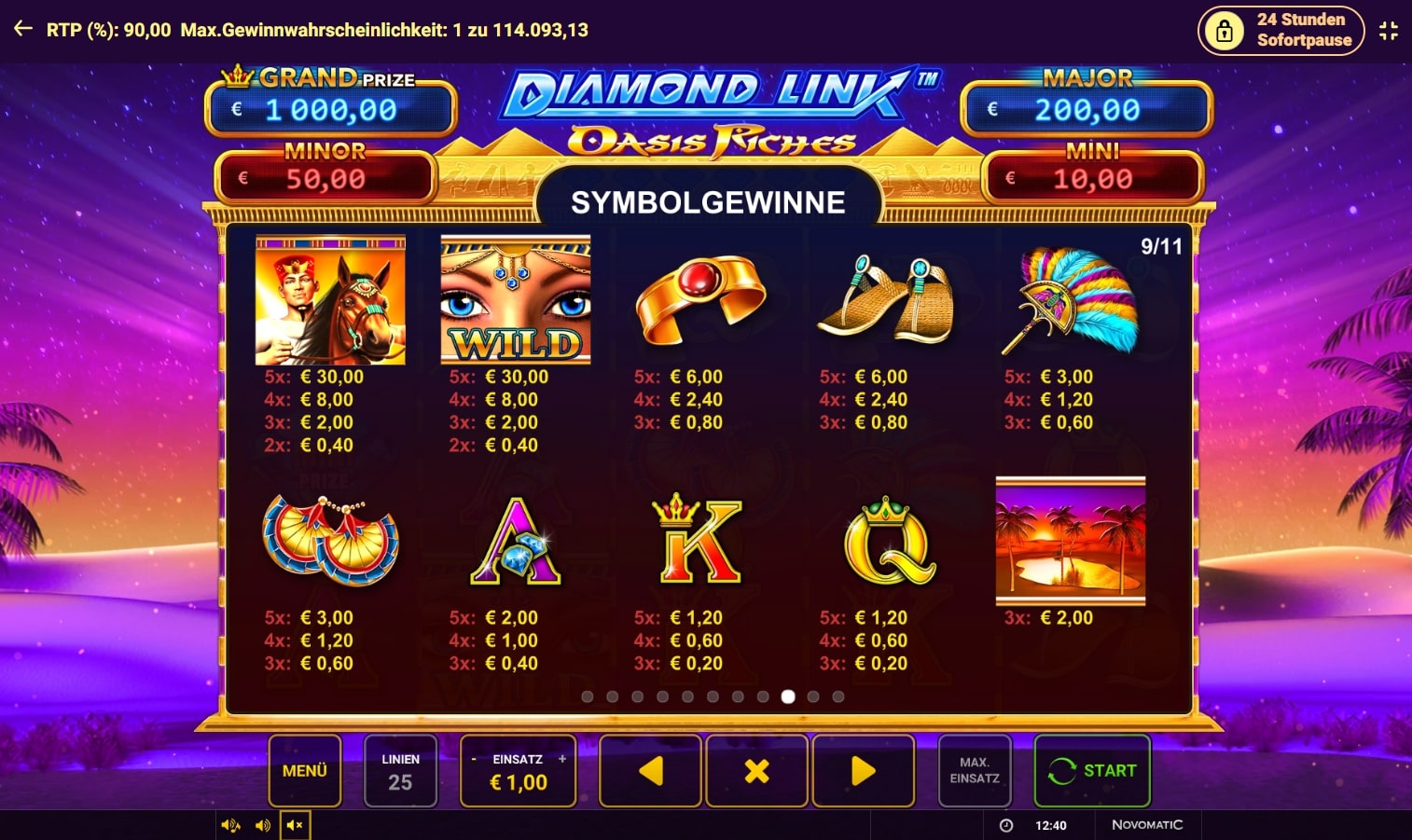 diamond link oasis riches bild2
