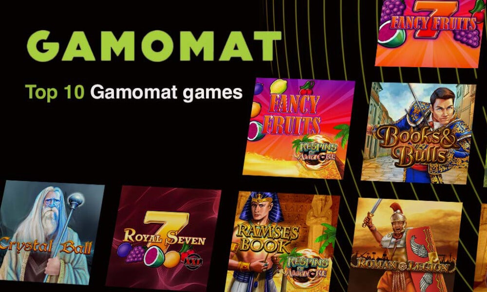 Top 10 Gamomat Games