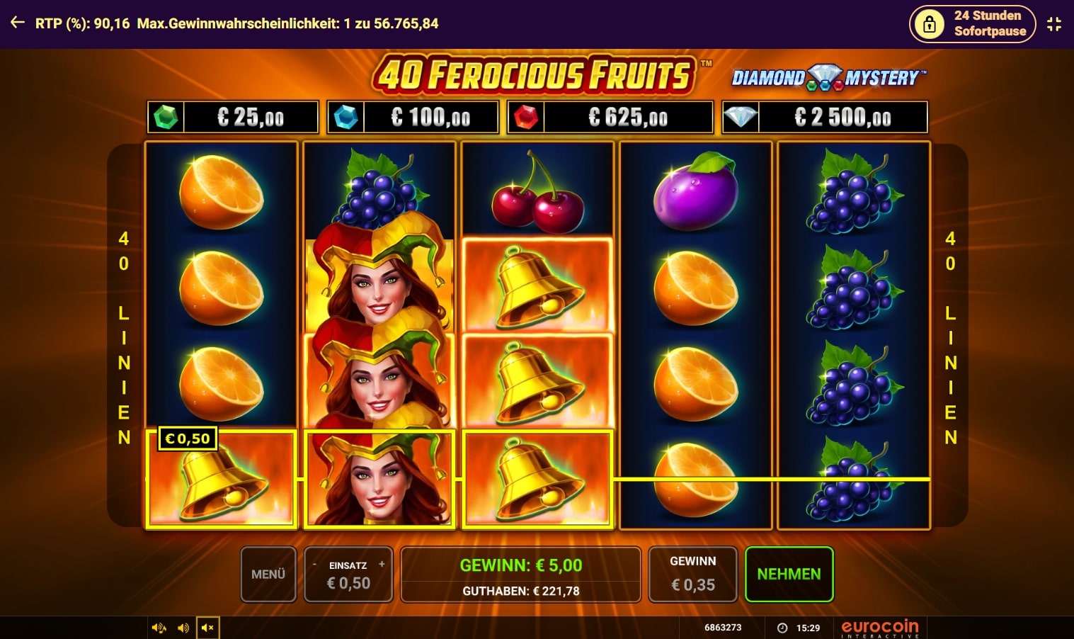 40 ferocious fruits bbo bild4