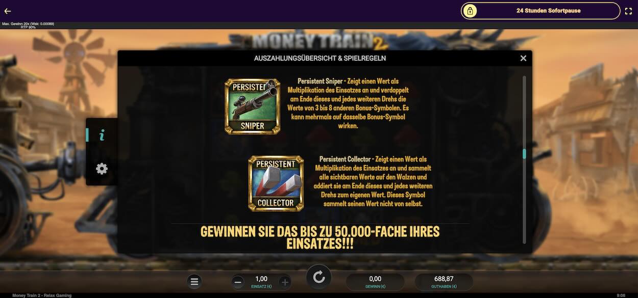 money-train-2-spiel-paytable